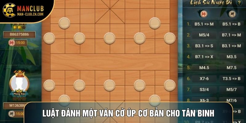 Luật đánh một ván Cờ Úp cơ bản cho tân binh
