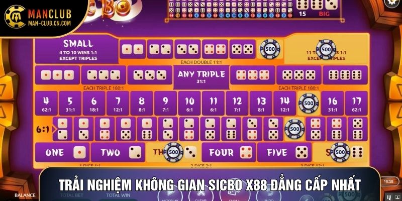 Trải nghiệm không gian Sicbo X88 đẳng cấp nhất